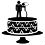 wedding cake icon